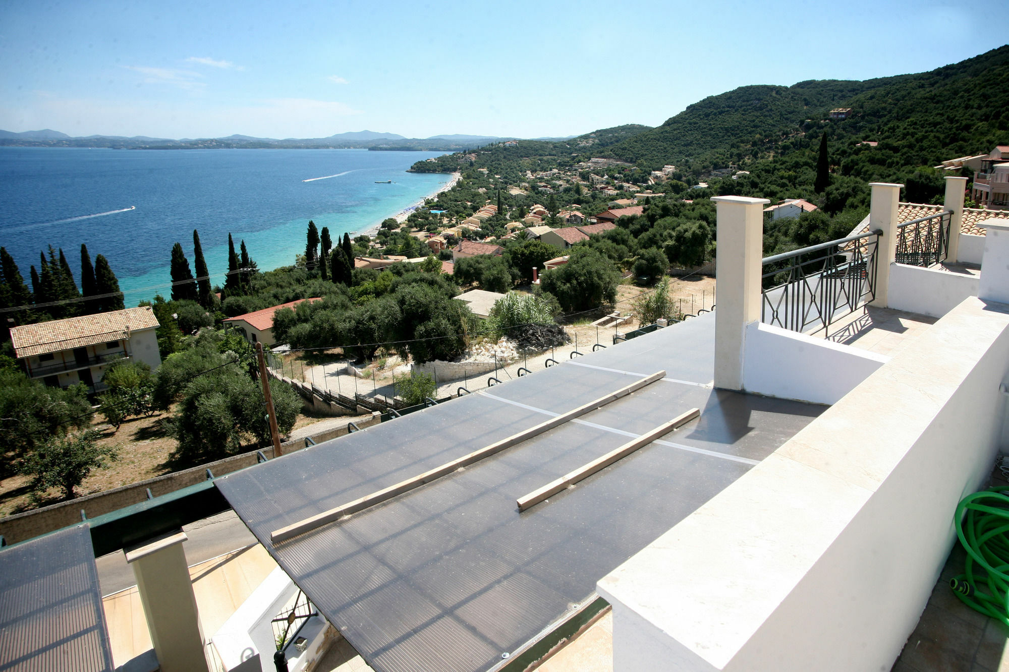 Sarakinos Apartments Barbati Exterior foto